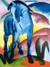 blue horse - Franz Marc